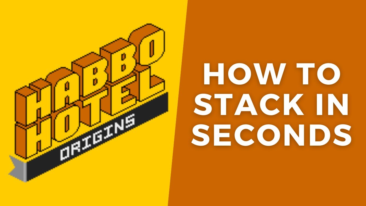 How To Stack In SECONDS | Habbo Hotel: Origins