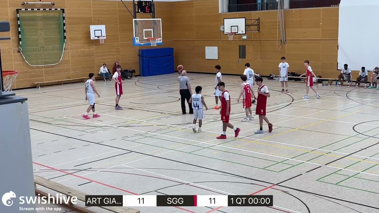Scorpions SG  Gierath U16 vs ART Giants Düsseldorf | Jugendoberliga Basketball