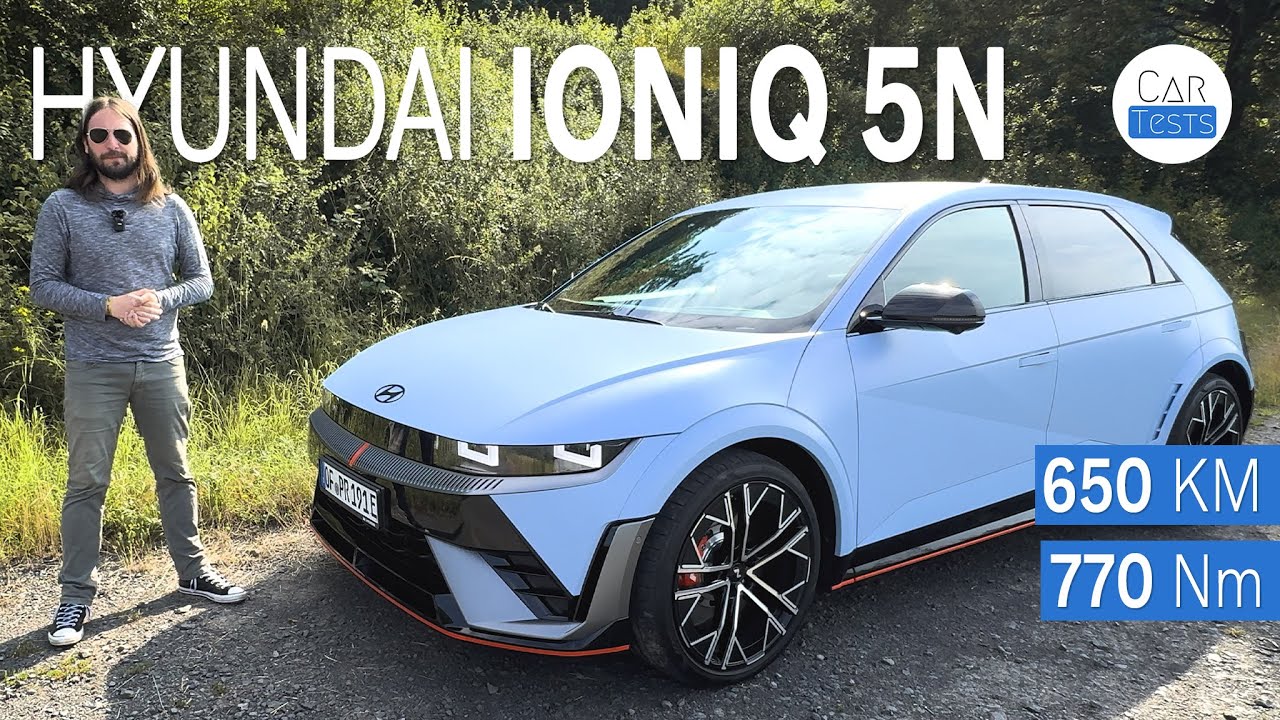 Hyundai Ioniq 5 N 650 KM: Absurdalny samoch&oacute;d! - test i jazda pr&oacute;bna