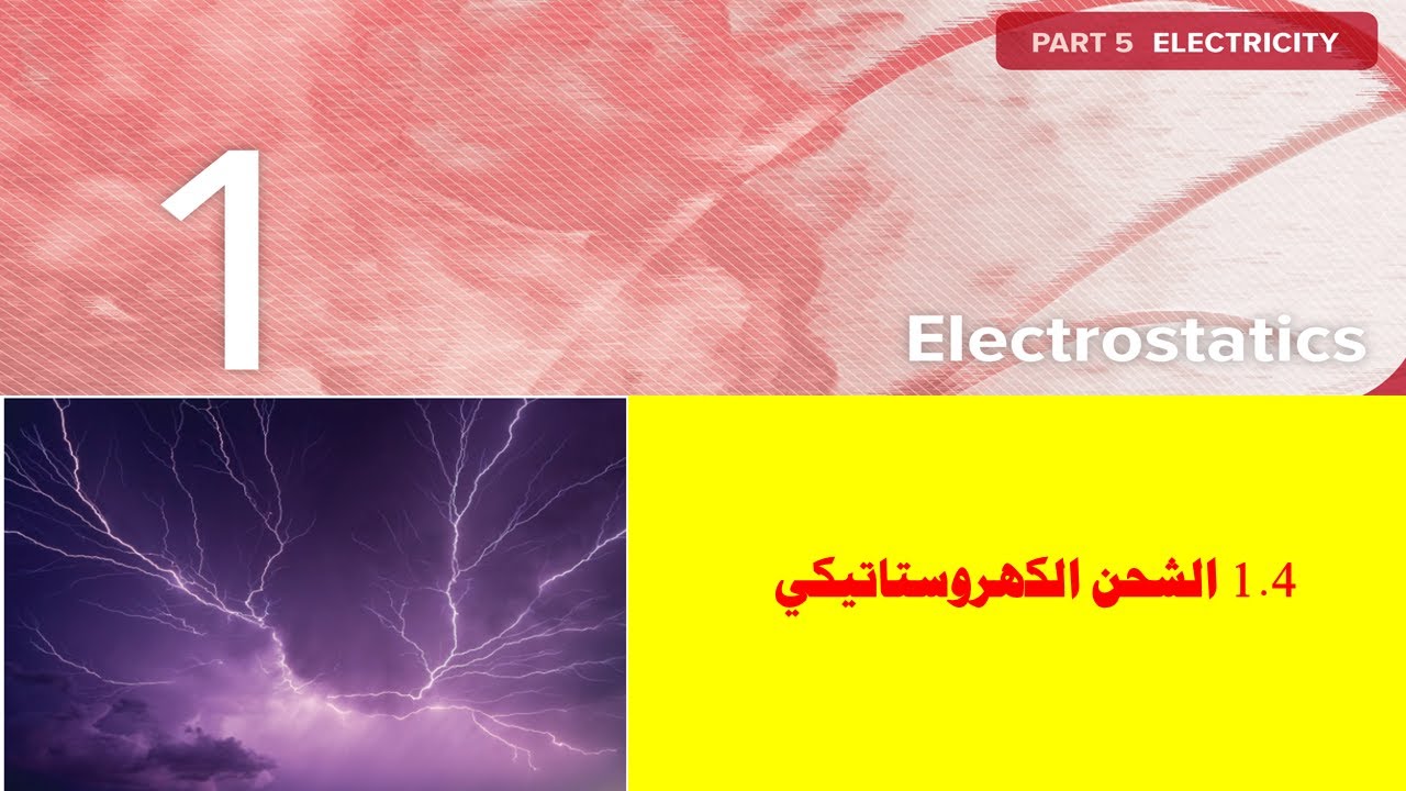 1.4 الشحن الكهروستاتيكي (12متقدم )