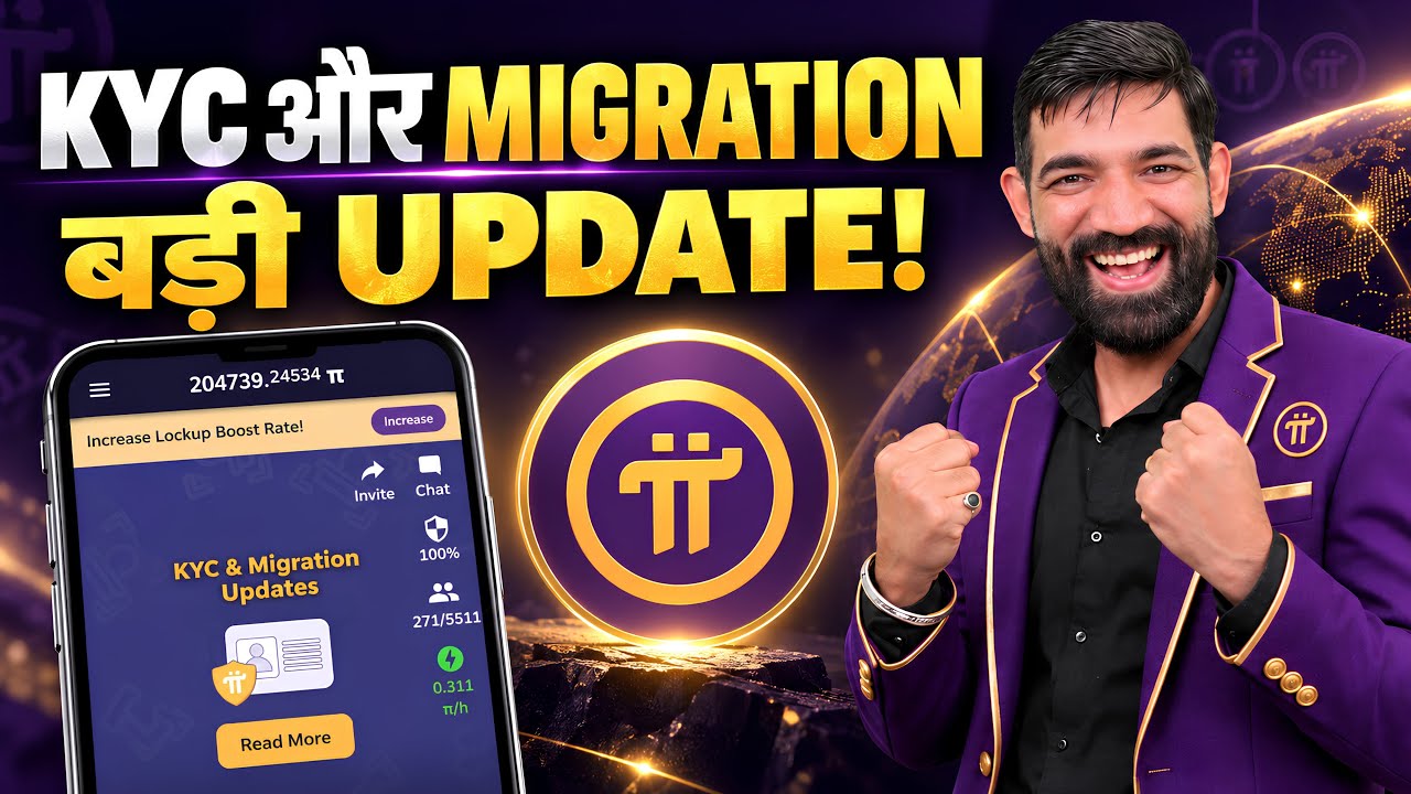 Pi Network KYC and Migration Update | Pi Network latest news Today | Pi Network new Update in Hindi 