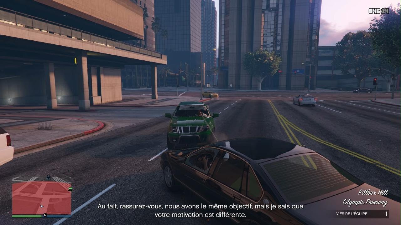 Je suis le fou du bus (premier vidéo sur gta 5)