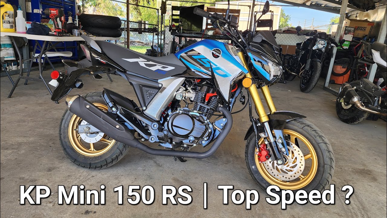 KP Mini 150 RS EFI | Quick Overview | Top Speed