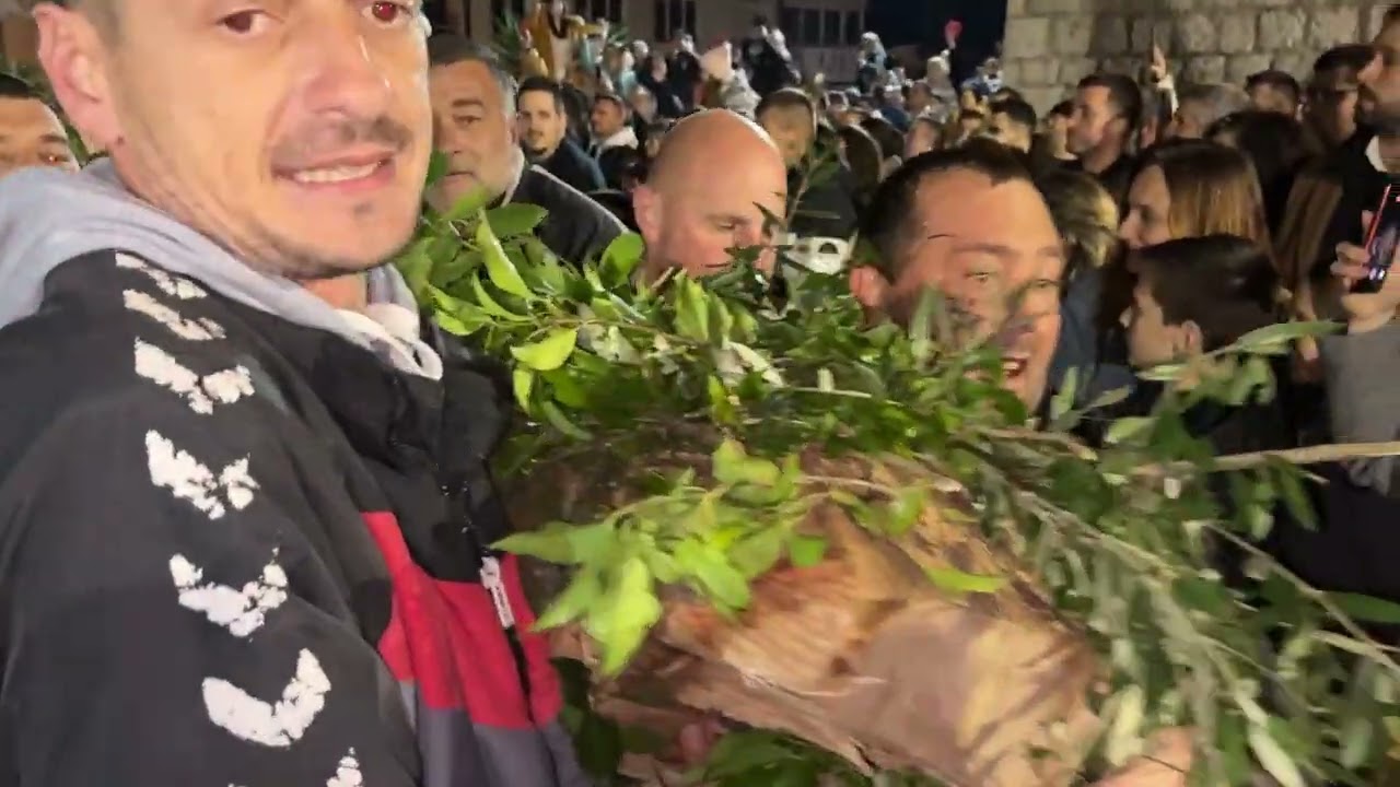 RTHN - Nalaganje badnjaka Topla i Belavista