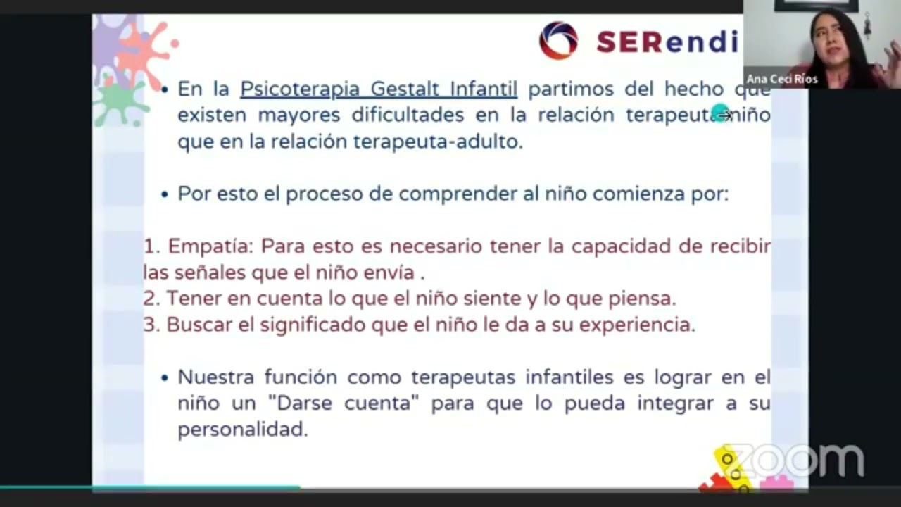 Intervención con niños desde la terapia Gestalt infantil.
