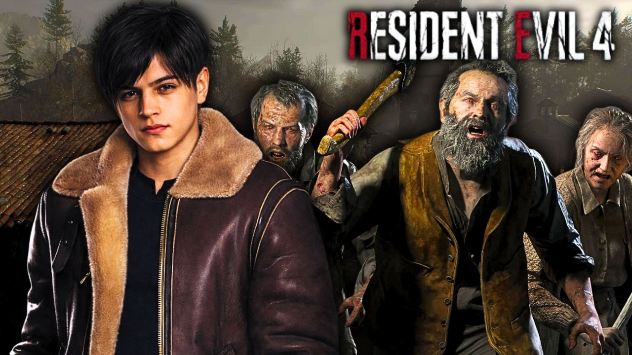 PARTE 1 - OS CARAS QUEREM ME MATAR - RESIDENT EVIL 4 REMAKE