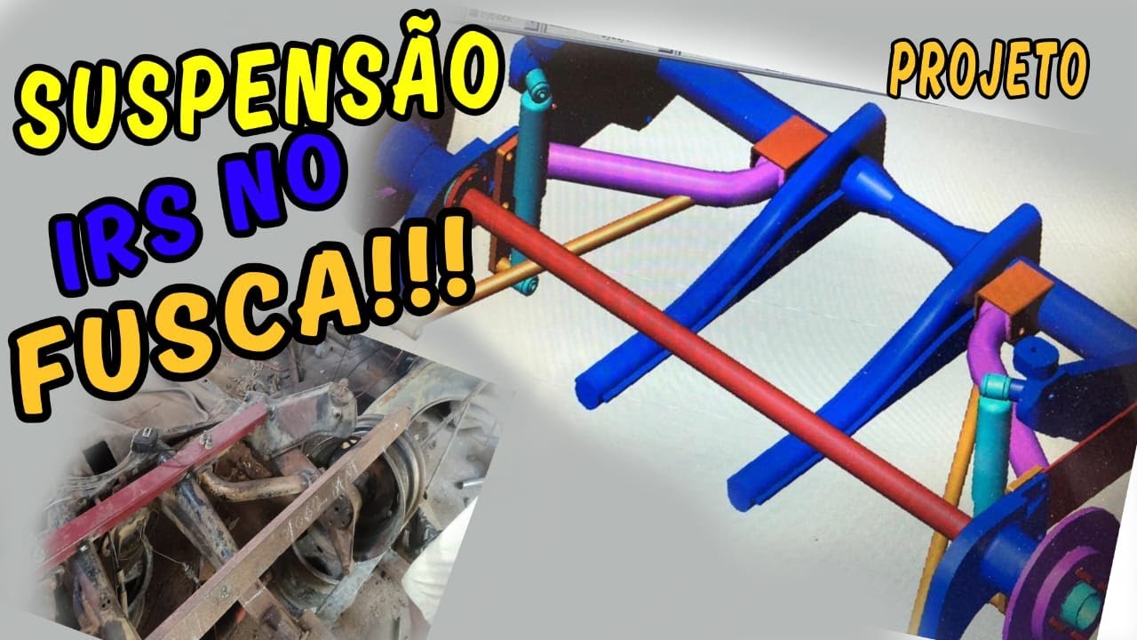 COMO ALINHAR SUSPENÇÃO IRS DA KOMBI NO FUSCA