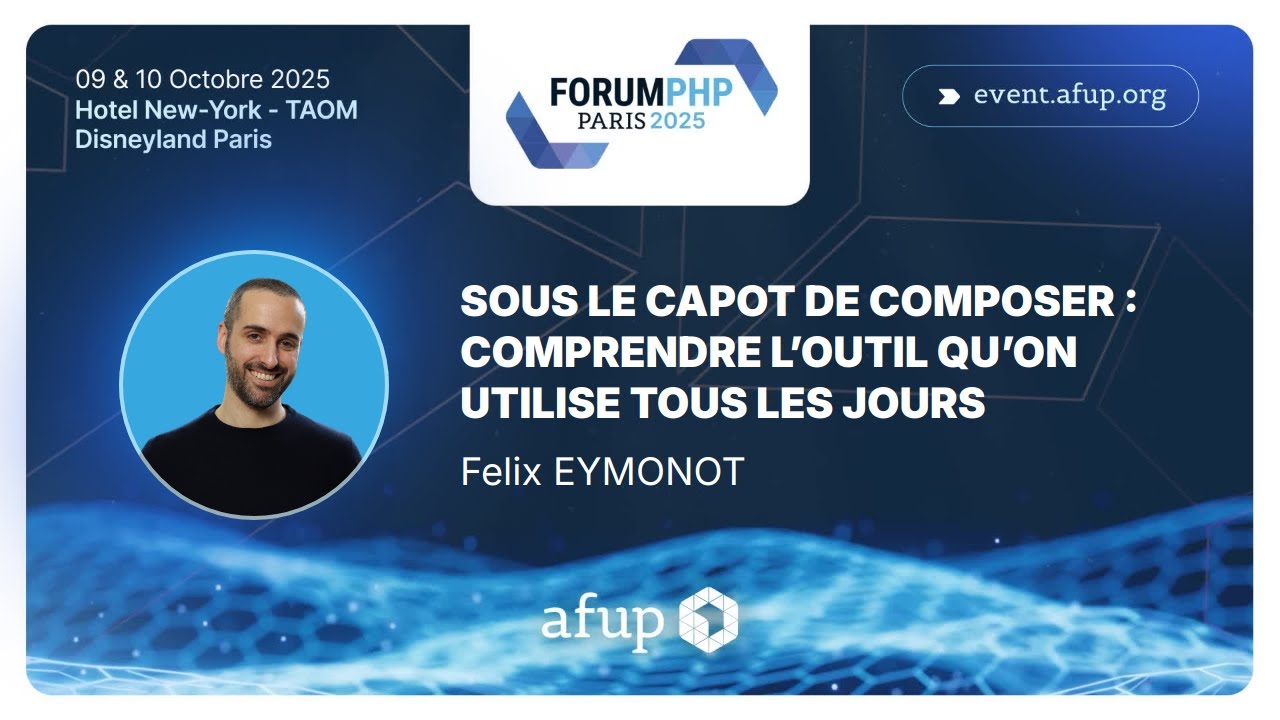 Sous le capot de Composer : comprendre l’outil qu’on utilise tous les jours - Felix EYMONOT