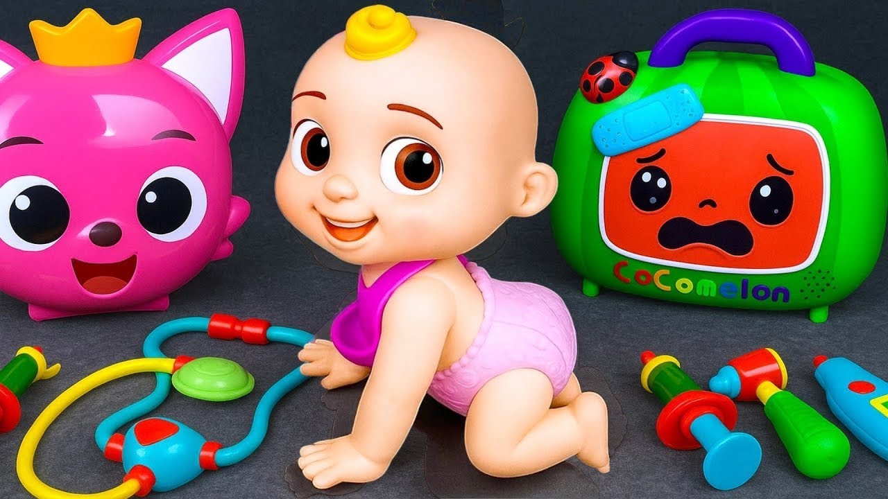 31 Minutes Satisfying with Unboxing COCOMELON Doctor Set, Pinkfong First Aid Toys | Fun Review Toys