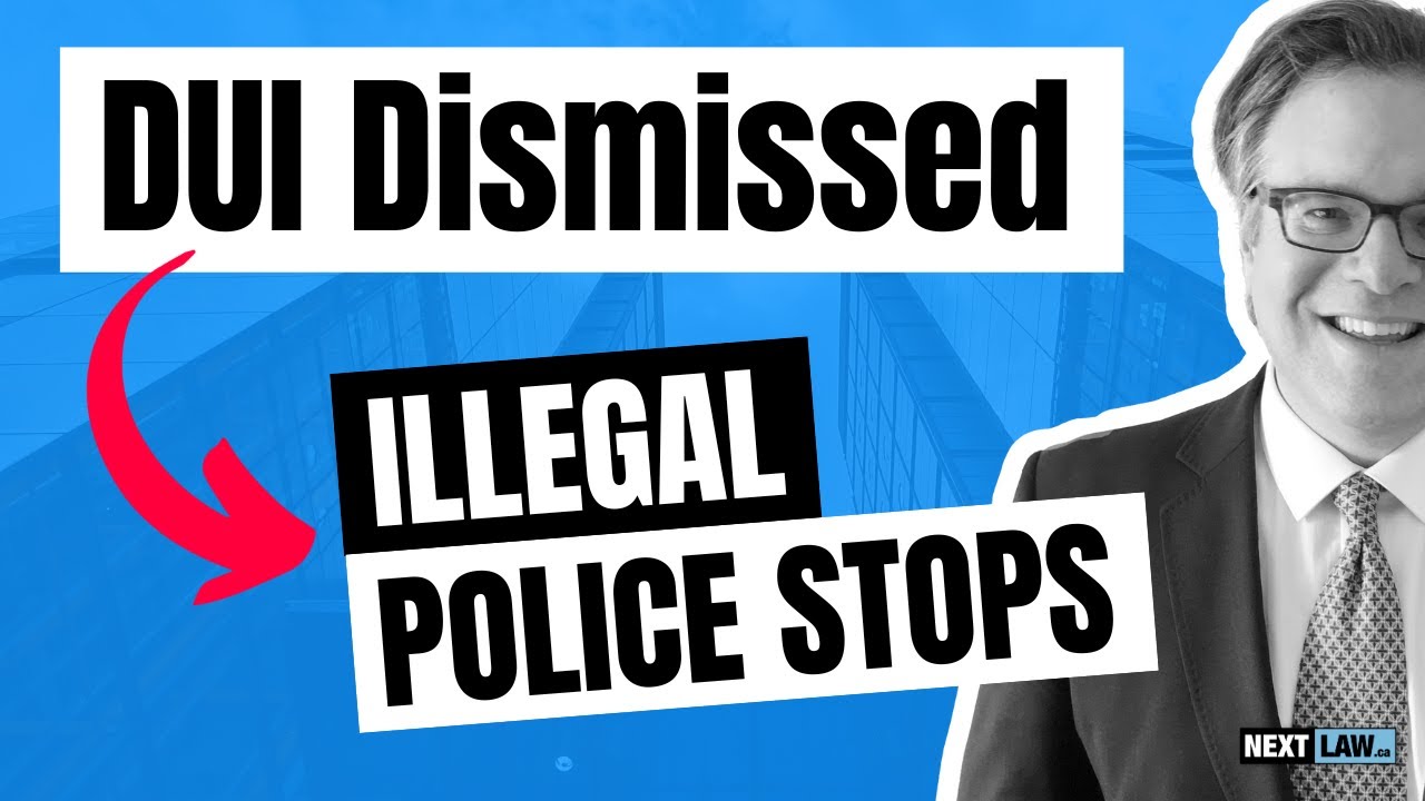 How To Get DUI Dismissed: Illegal Police Stops