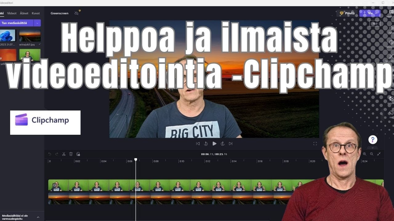 Näin editoit videoitasi helposti ja ilmaiseksi! Clipchamp videoeditointiohjelman perusteet.