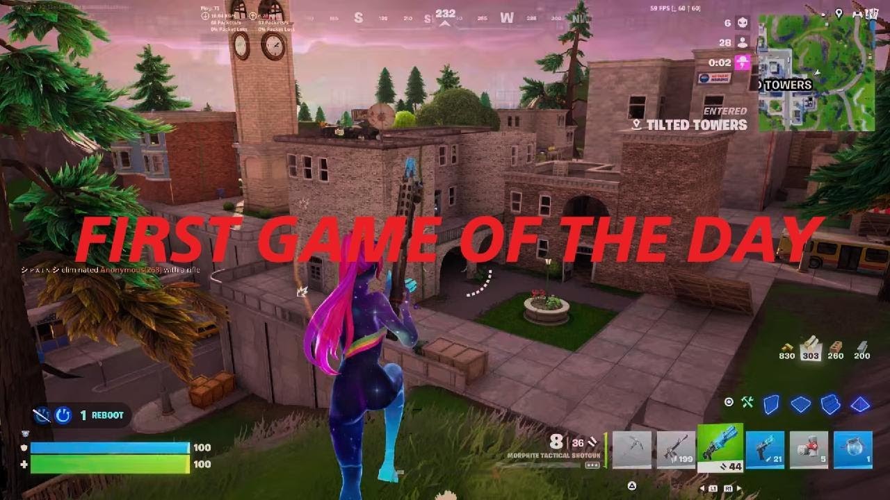 First Game of the Day