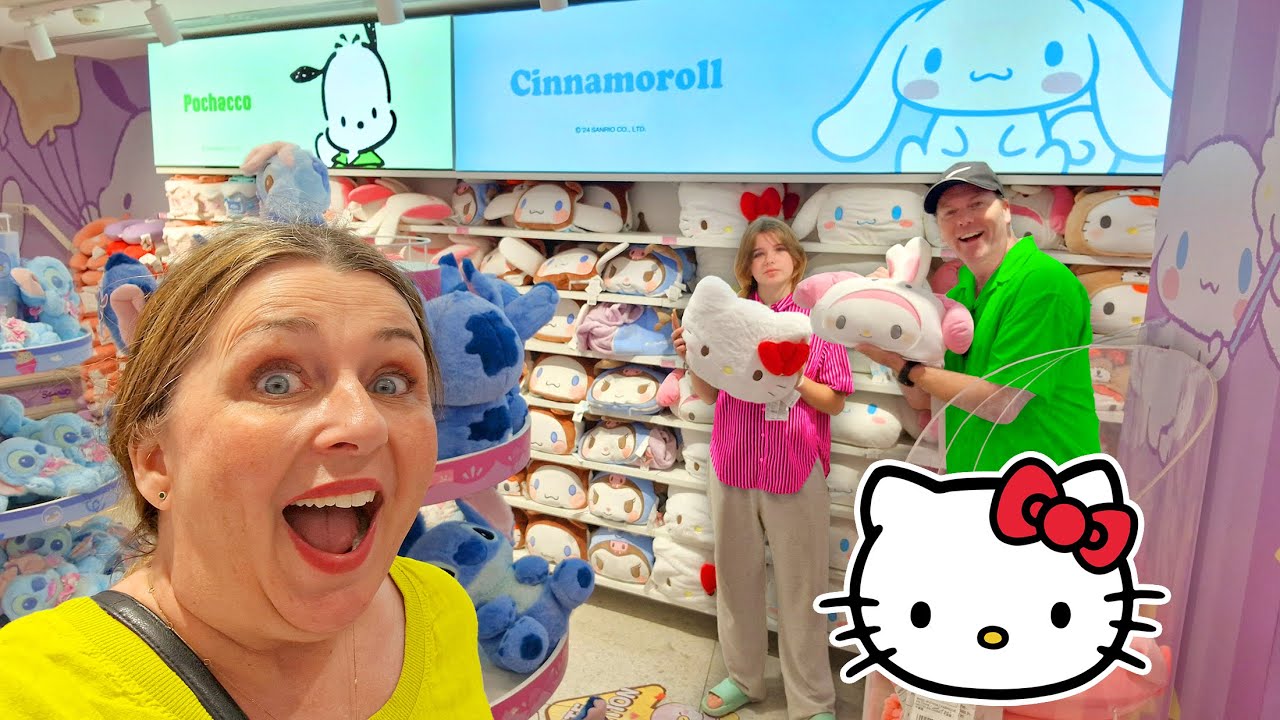 SANNEVILLEFAMILY IN PARIS🗼MINISO/HELLO KITTY🧸