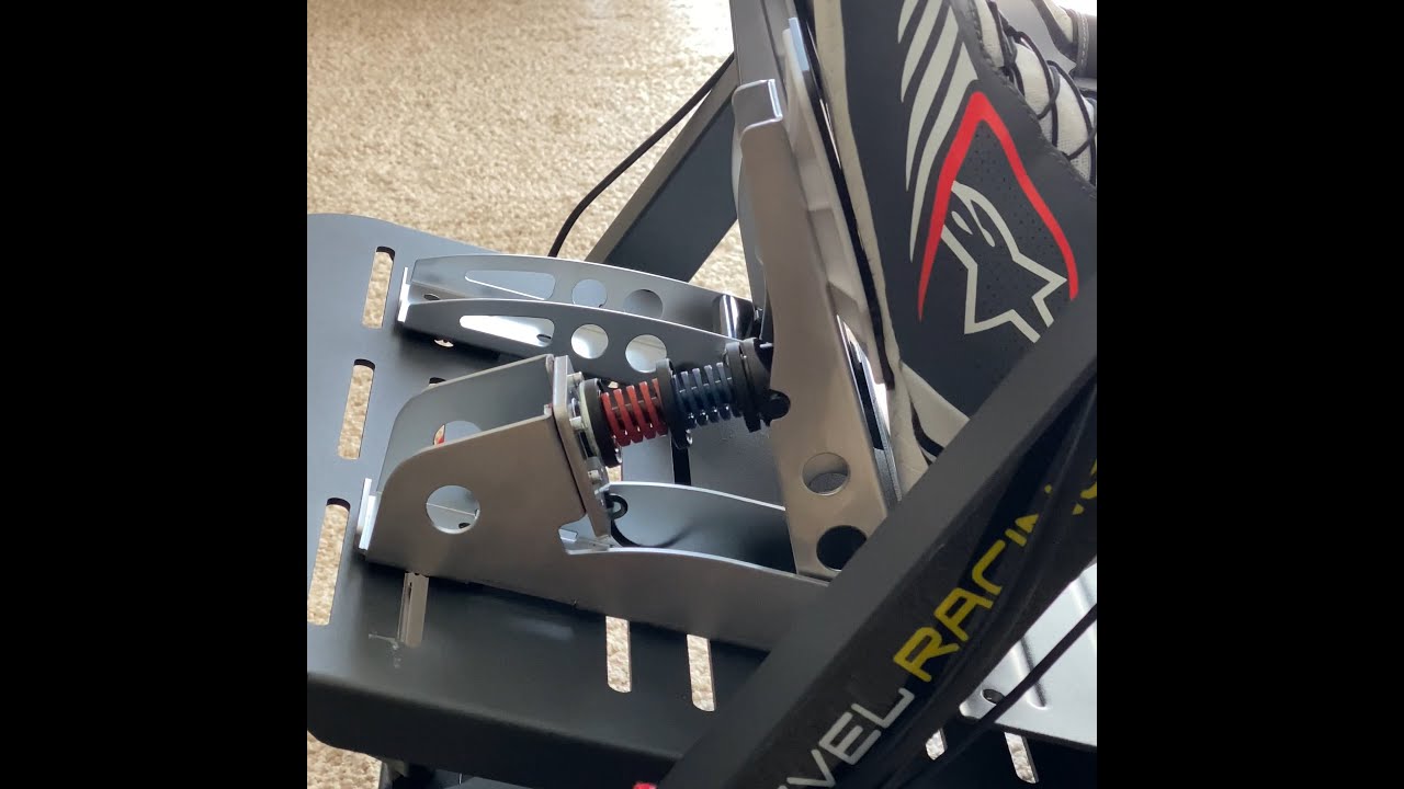 Fanatec CSL Load Cell Brake Pedal DIY Die Spring Mod