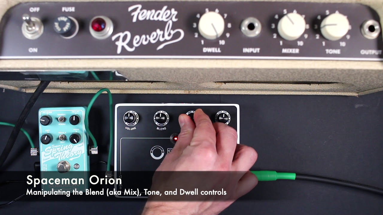 Spring Reverb Shootout: Fender '63 vs. Spaceman Orion vs. Subdecay Super Spring Theory