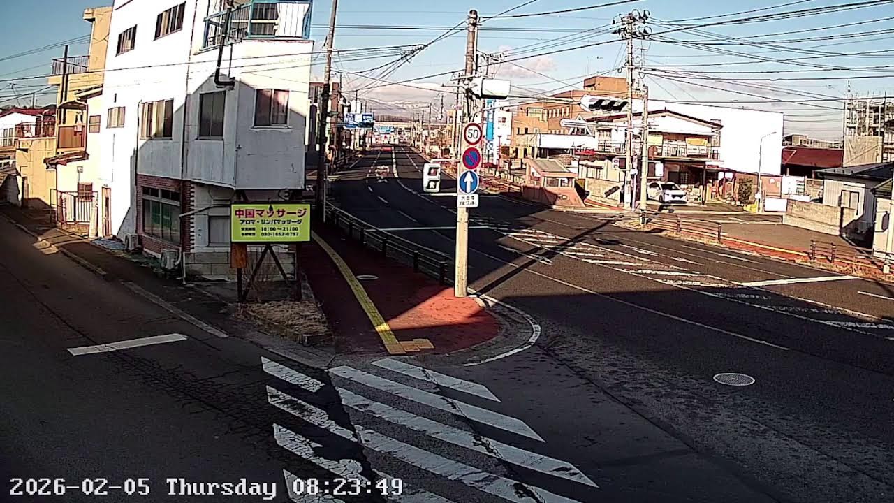 福島県白河市字道場小路ライブカメラ Fukushima Shirakawa Live Camera.world.cam