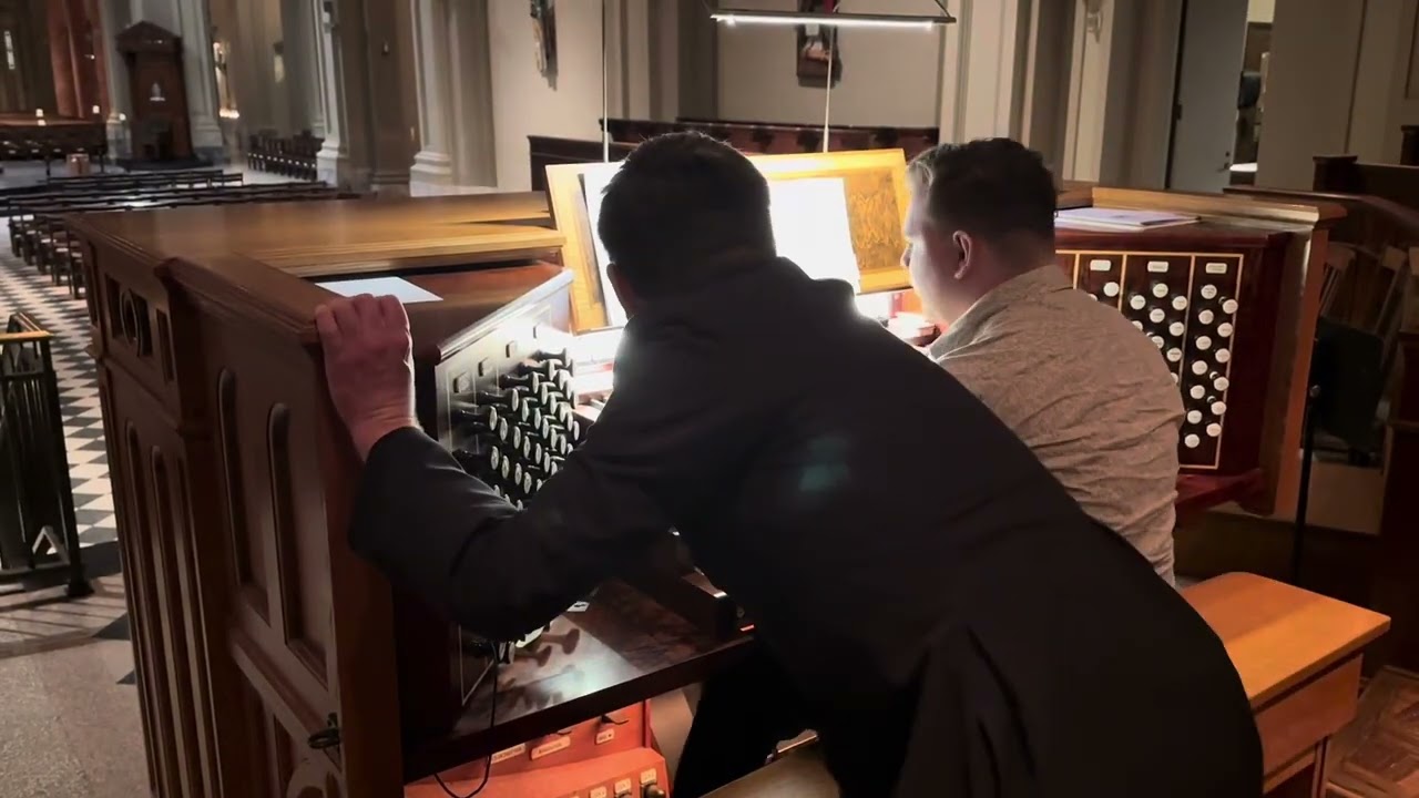 The organs of St. James Cathedral, Seattle WA
