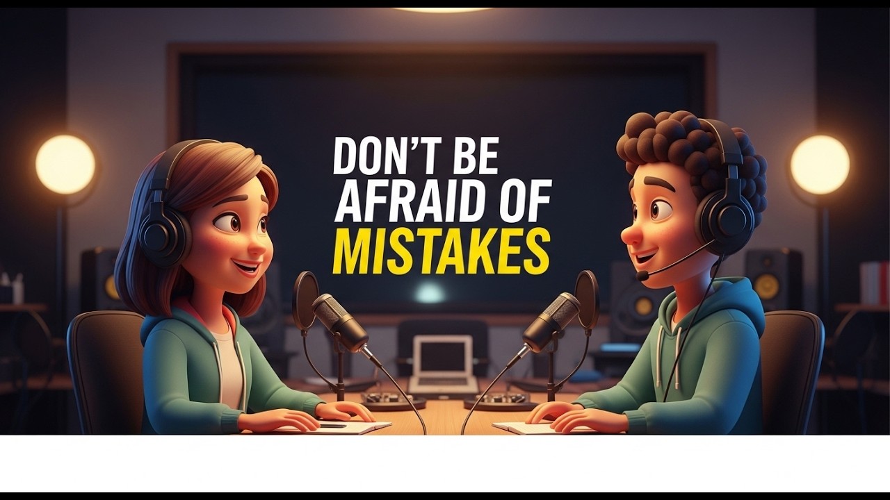 Why Making Mistakes Helps You Learn English Faster | English Conversation Practice