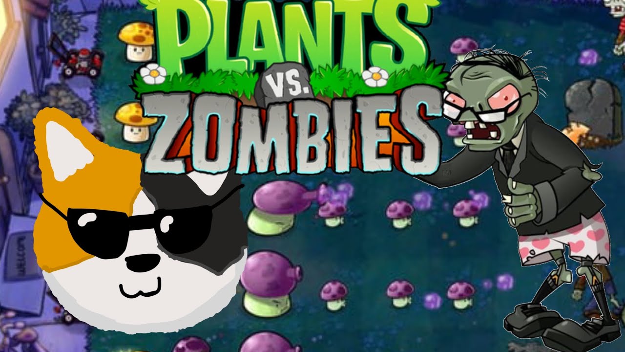 Jugando pvz1 parte 3 la noche