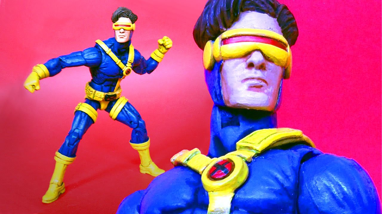 JIM LEE CYCLOPS Marvel Legends Custom Action Figure