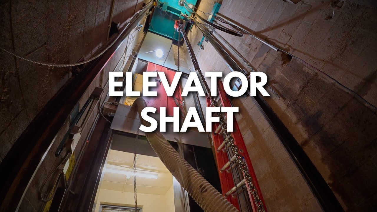 Vacuuming Underneath a Suspended Elevator! (VacVlog)