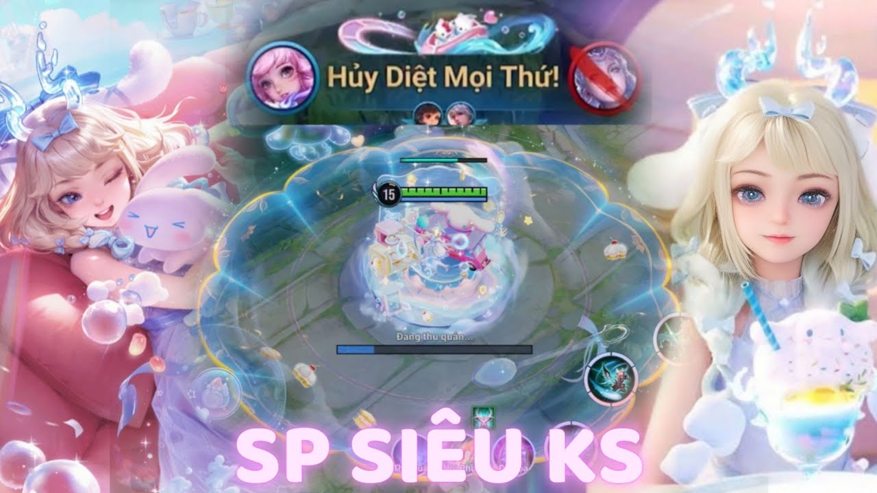 Cầm Yao/Yaria Cinnamoroll, tôi đi tới đâu ks mạng tới đó | Yaria's new collab skin  | HoK x Sanrio 🍧