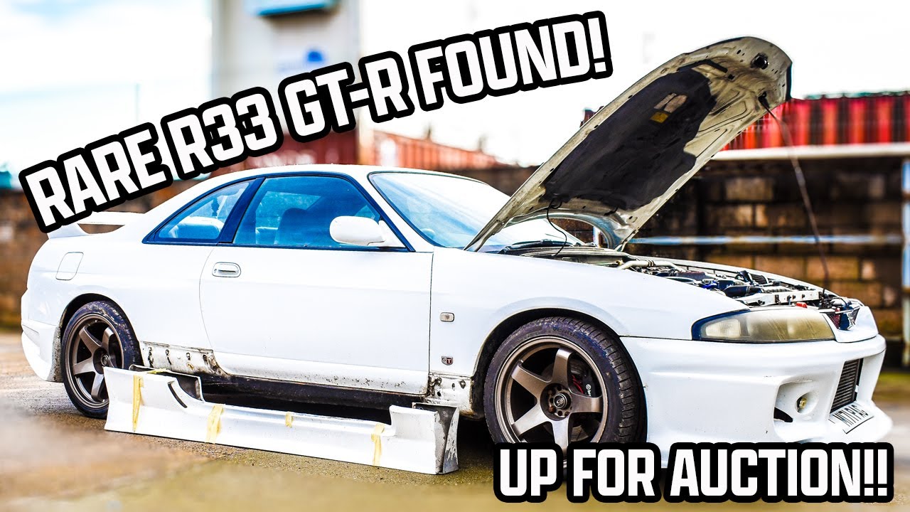 Редкий Nissan R33 GT-R, найденный в заброшенном сарае, выставлен на аукцион!
