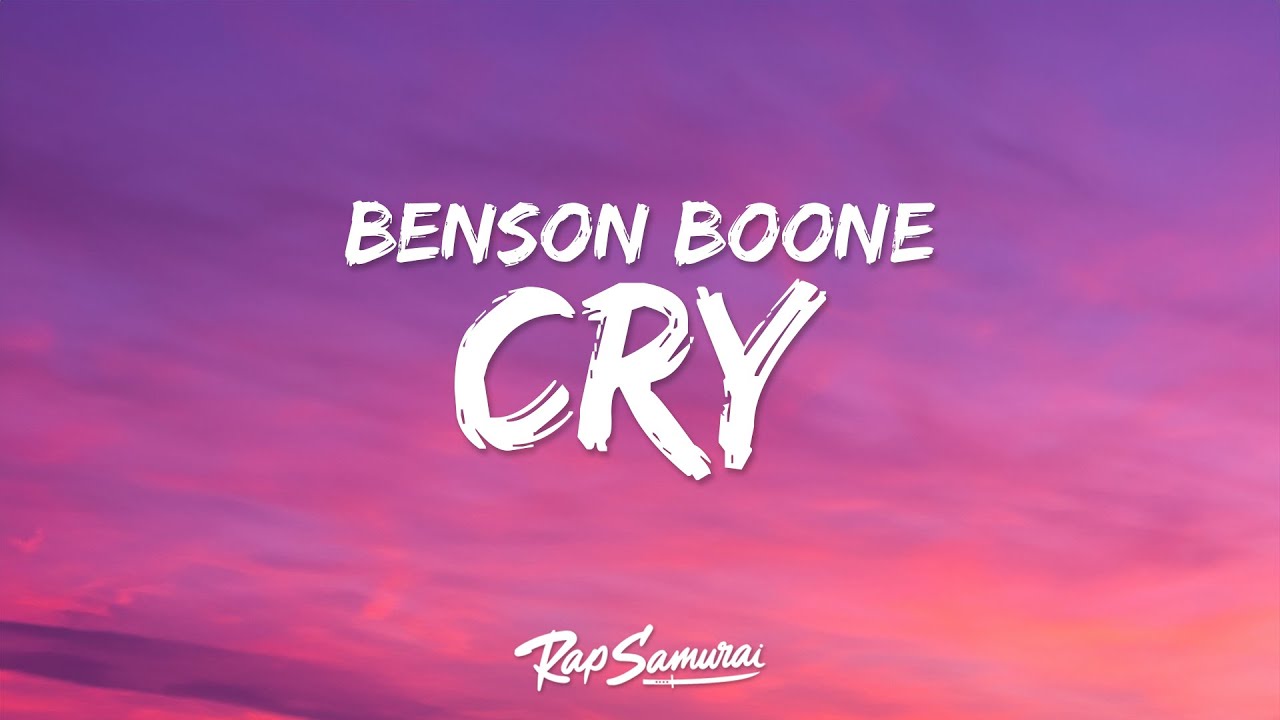 Benson Boone - Cry (Lyrics) 