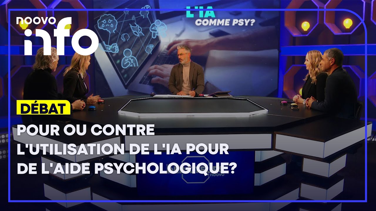 Pour ou contre l'utilisation de l'IA pour de l'aide psychologique?