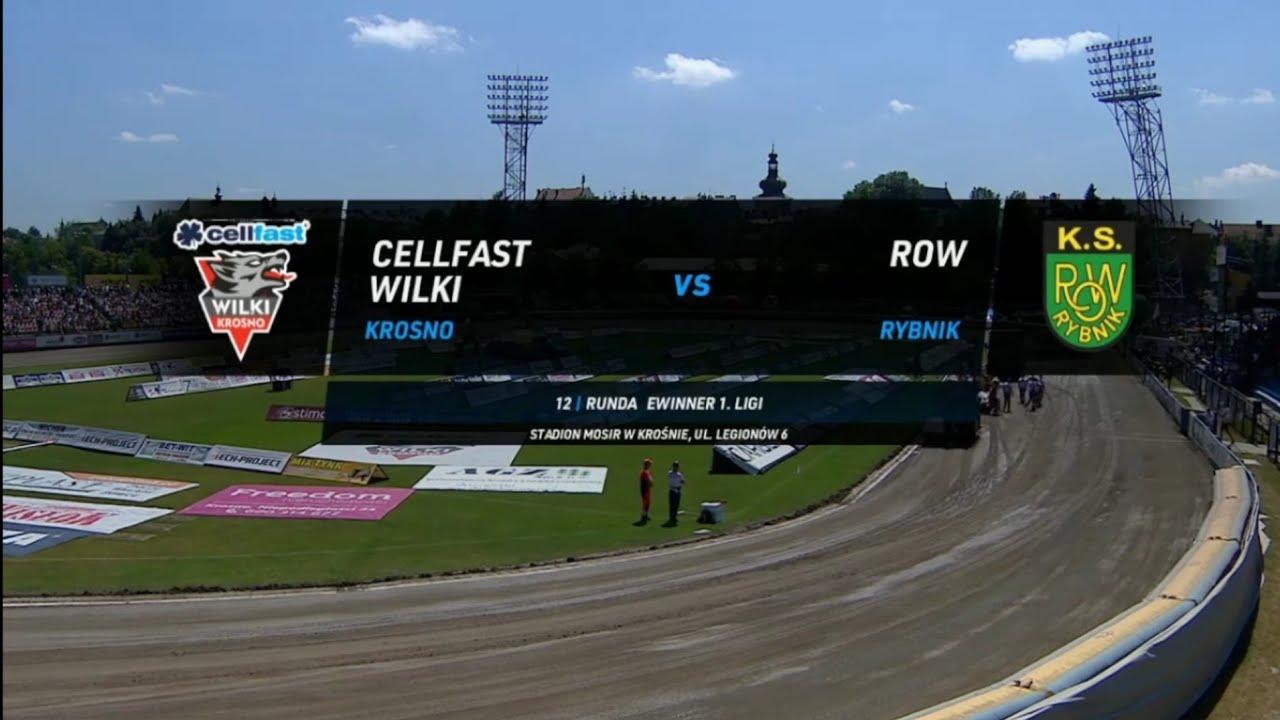 12 runda eWinner 1. Liga Żużlowa: Cellfast Wilki Krosno - ROW Rybnik | Sezon 2022
