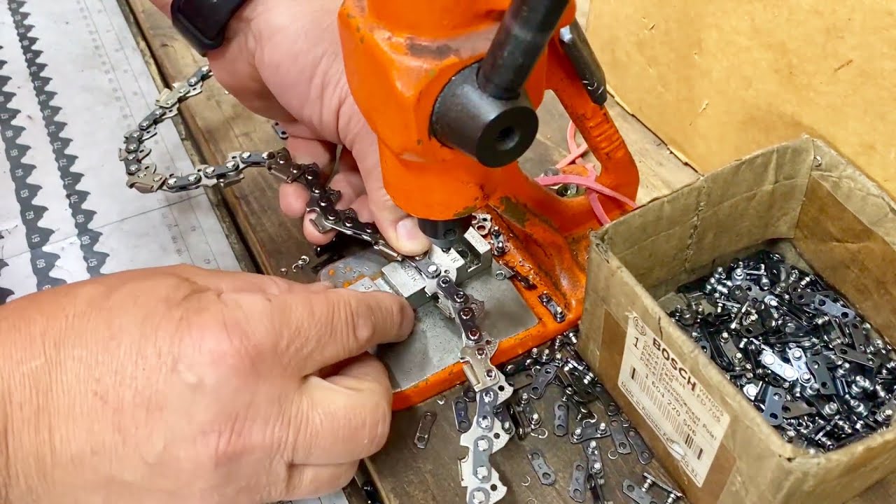 Cum se face un lant Stihl Rapid Duro