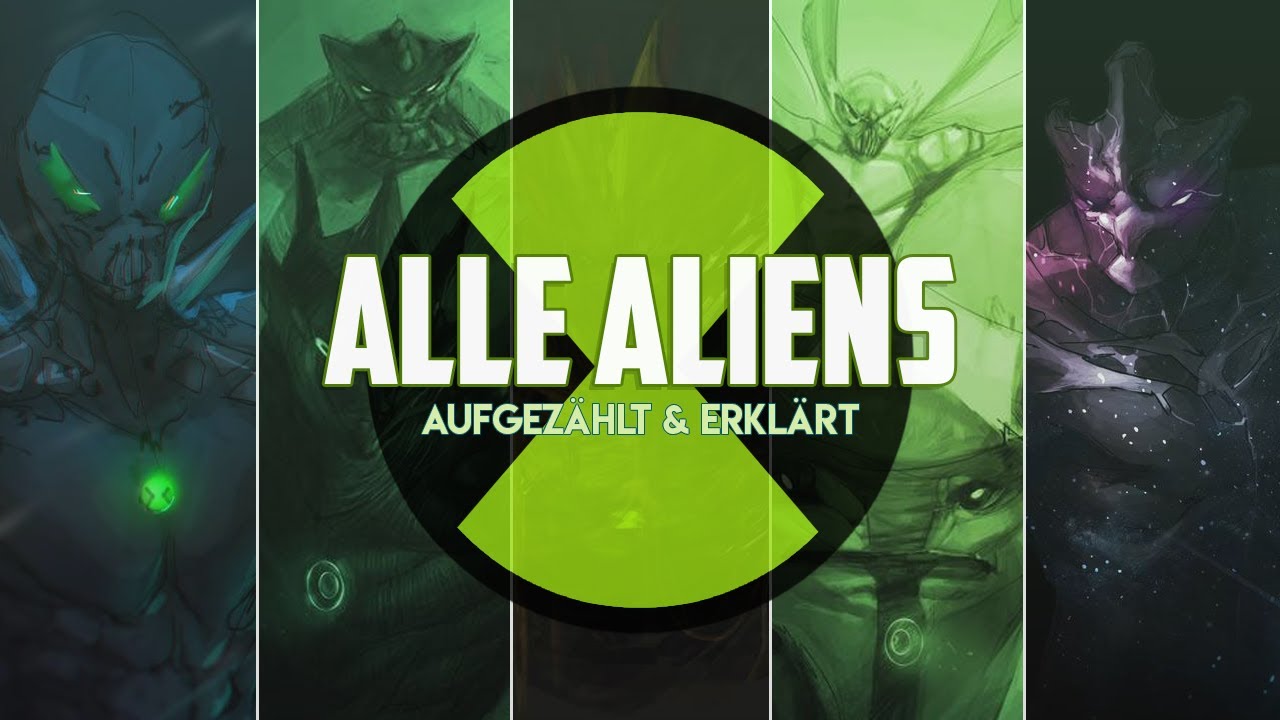 ALLE ALIENS aus BEN 10: ALIEN FORCE und BEN 10: ULTIMATE ALIEN aufgezählt & erklärt!