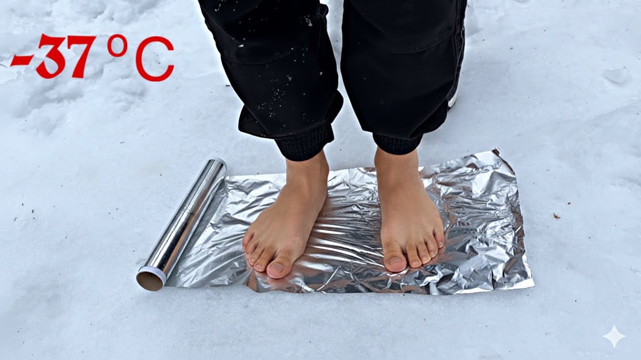 How to Warm Your Feet in the Winter Forest