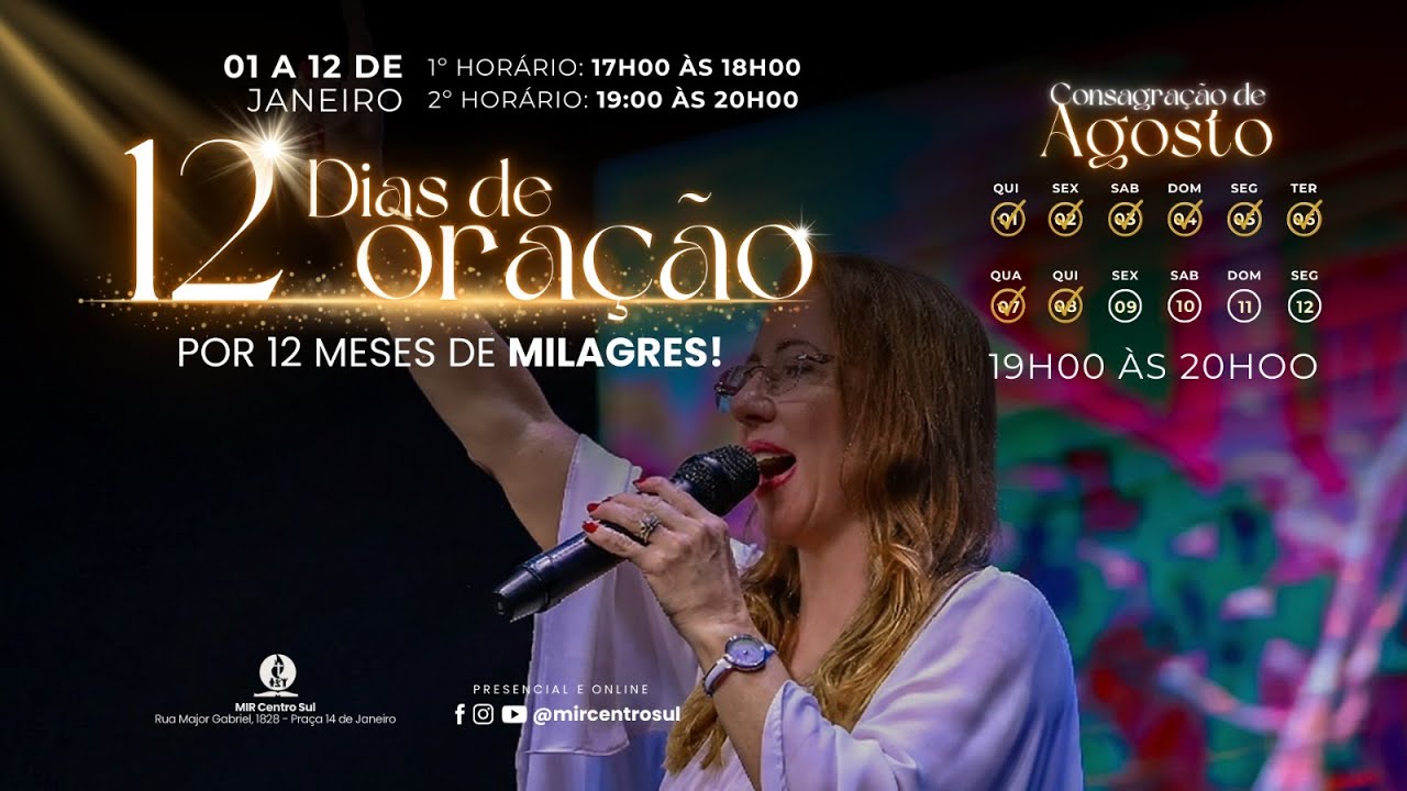 12 Dias de Oração - 08.01.2026 #8