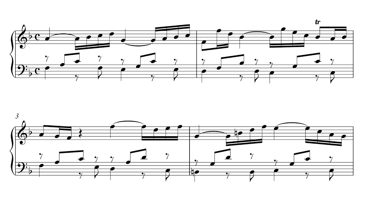 Bach: Arioso (Sinfonia) in F Major (BWV 156), Arranged for Piano