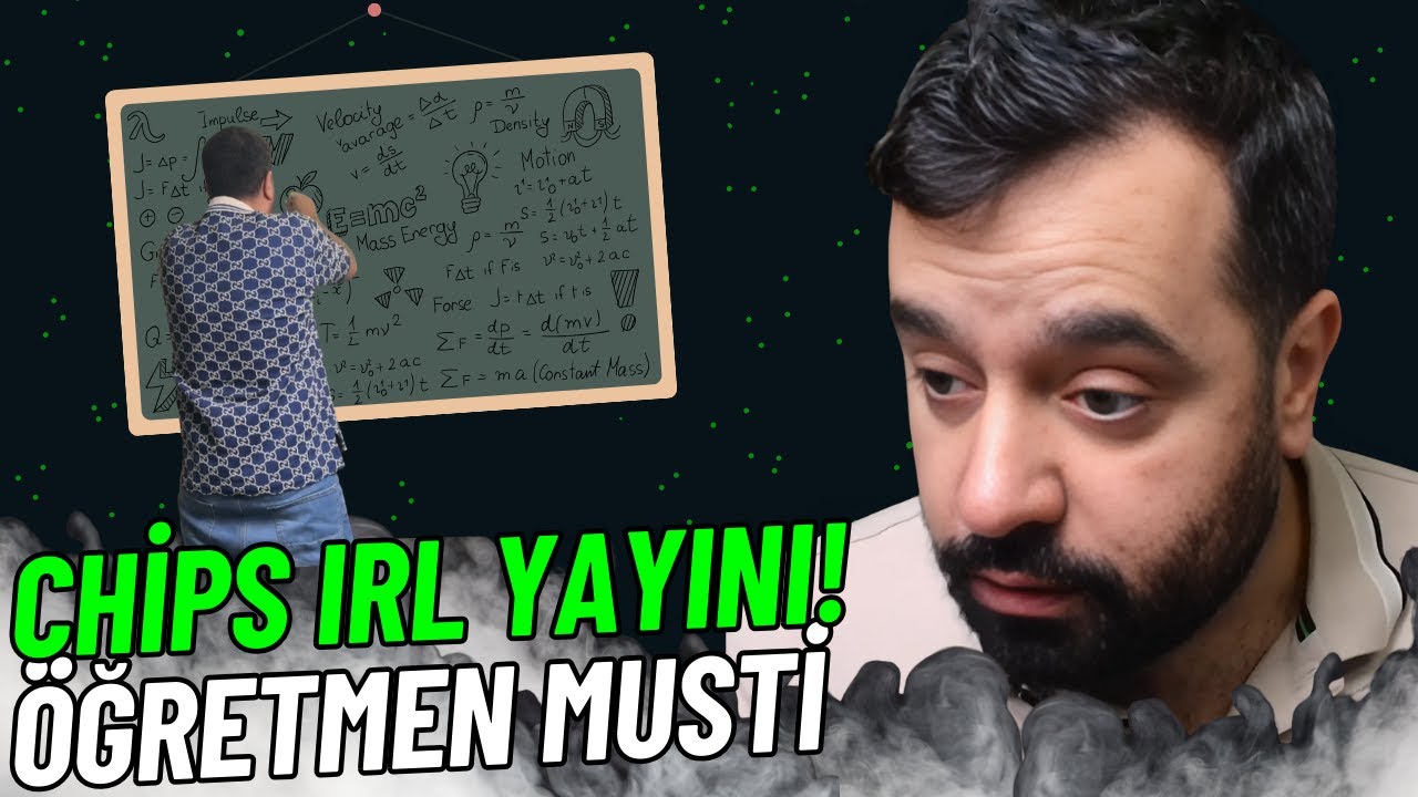 İngilizce Öğretmeni Chips İş Başında! | IRL YAYINI