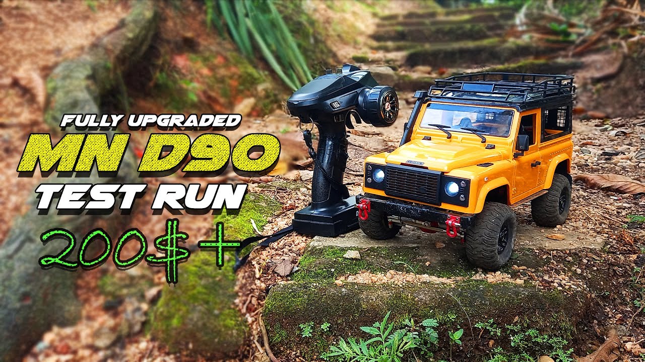 MN D90 Upgrade Full Metal | Test Run | Fully Proportional