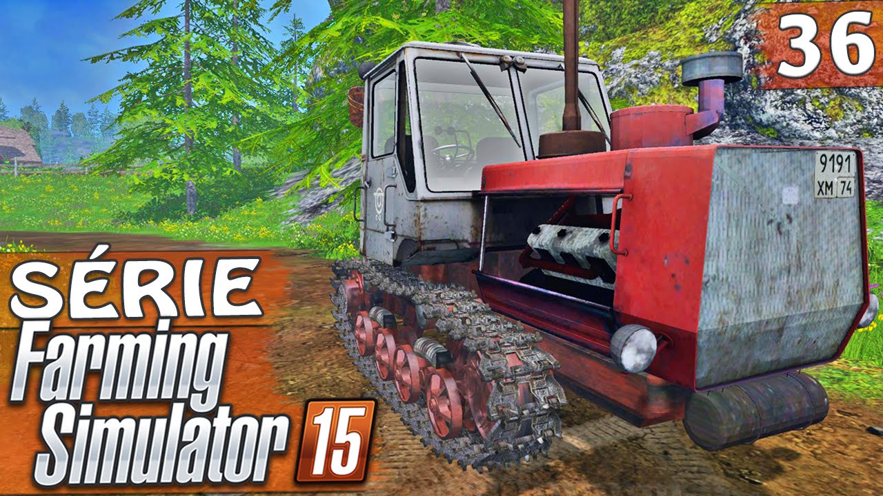 Farming Simulator 2015 - Trator de Esteira