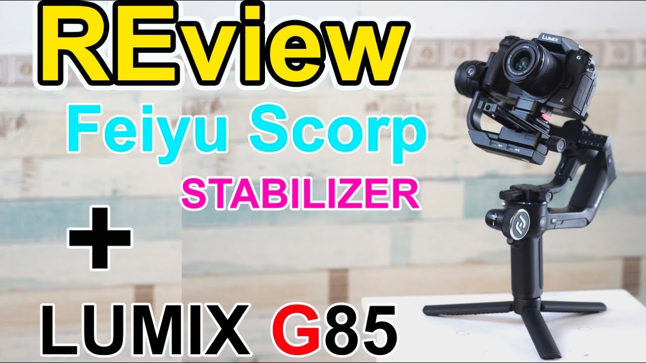 Gymbal Feiyu Scrop Stabilizer + Lumix g85