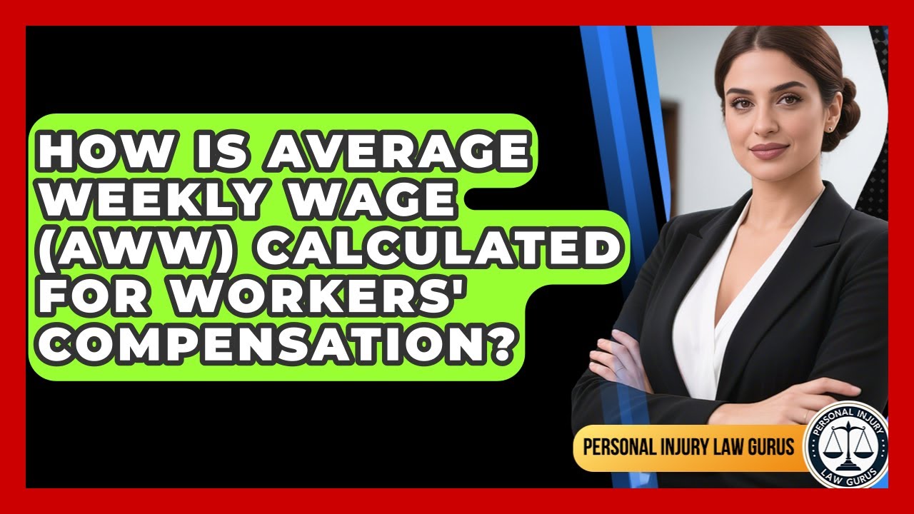 How Is Average Weekly Wage (AWW) Calculated For Workers' Compensation? - Personal Injury Law Gurus