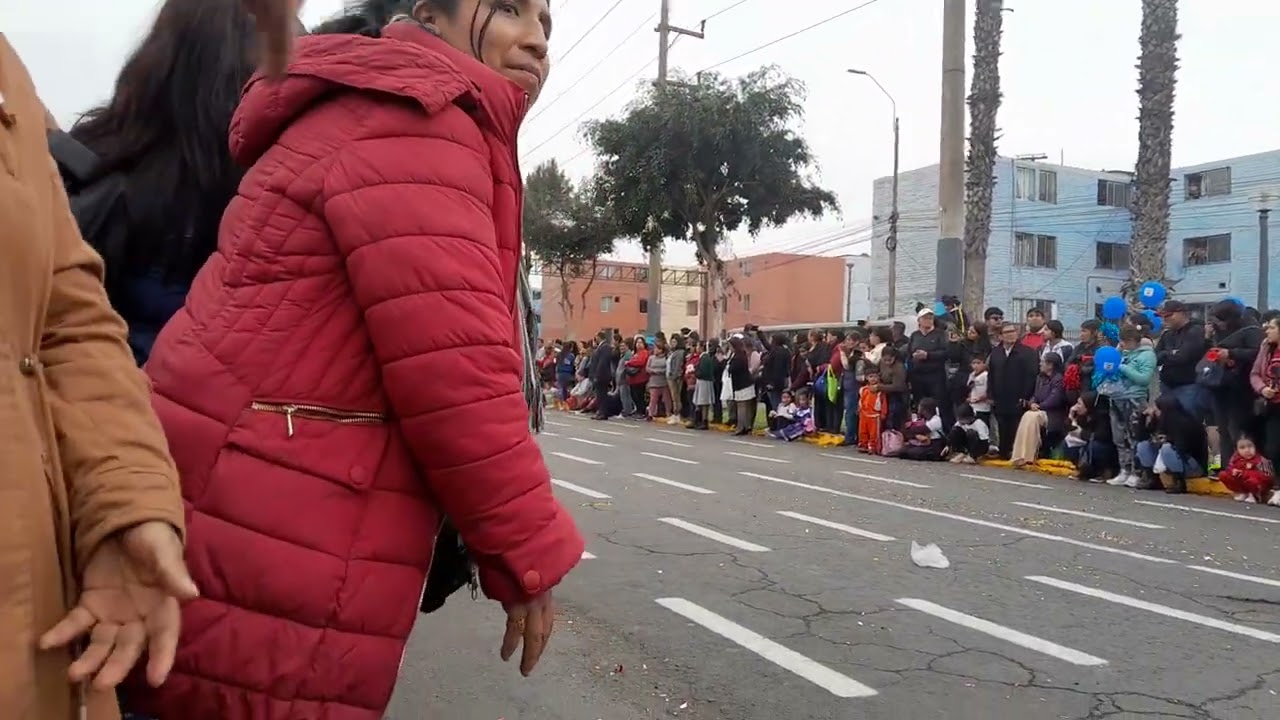Desfile de secundaria 2024 Sor Ana de los Angeles