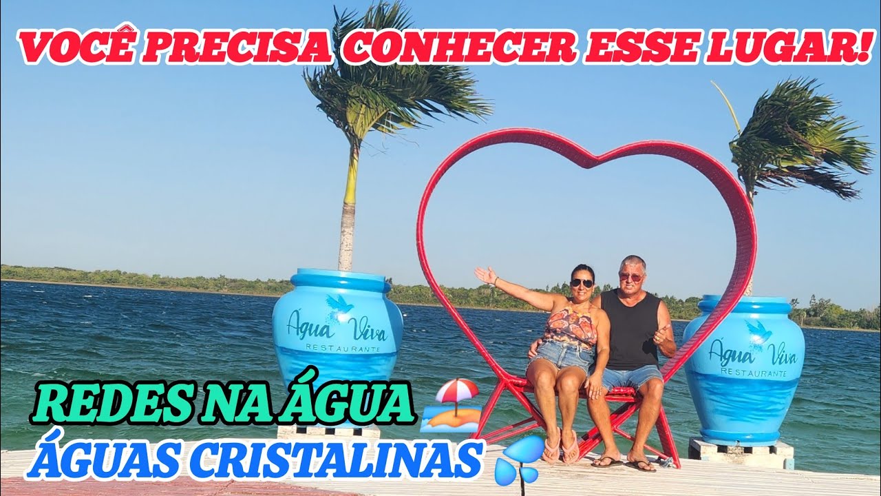 Paraíso Brasileiro: A Beleza Surreal da Lagoa do Paraíso no Ceará 💦🌞 