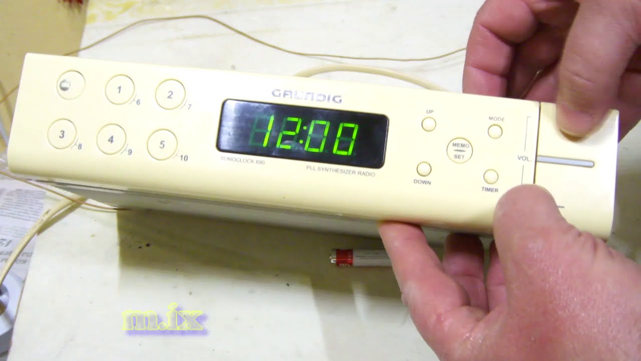 Grundig Sonoclock 690 V1 Радио будильник Ремонт радиоаппаратуры