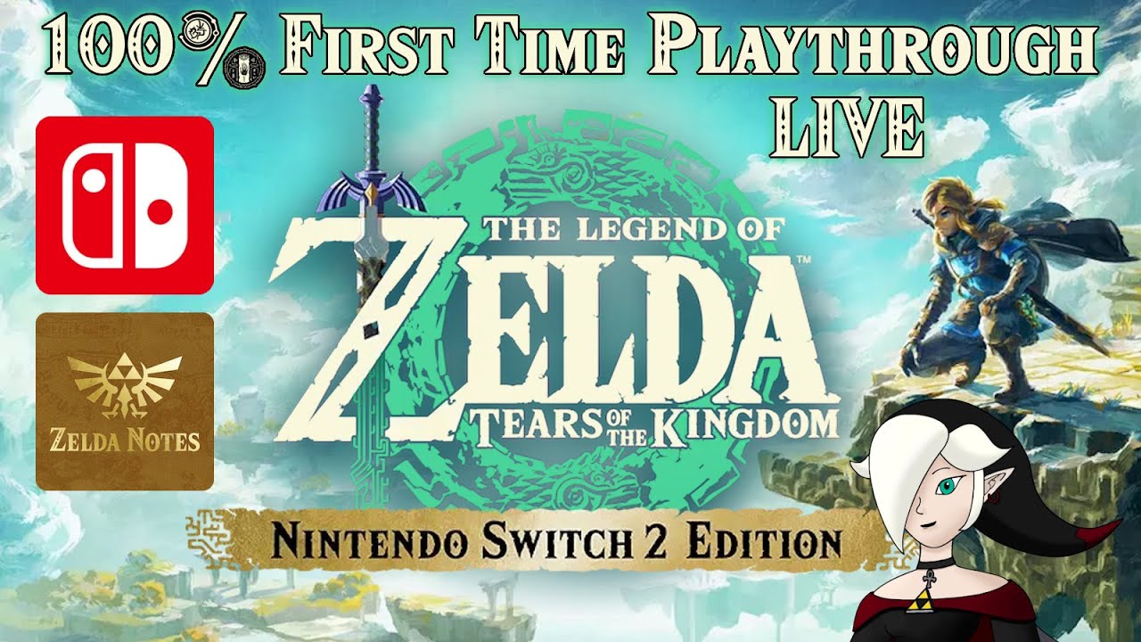 Let's Play Tears of The Kingdom: Bonus Part 5 - Final Switch 2 Ed. Zelda Notes Exclusives (3) [LIVE]