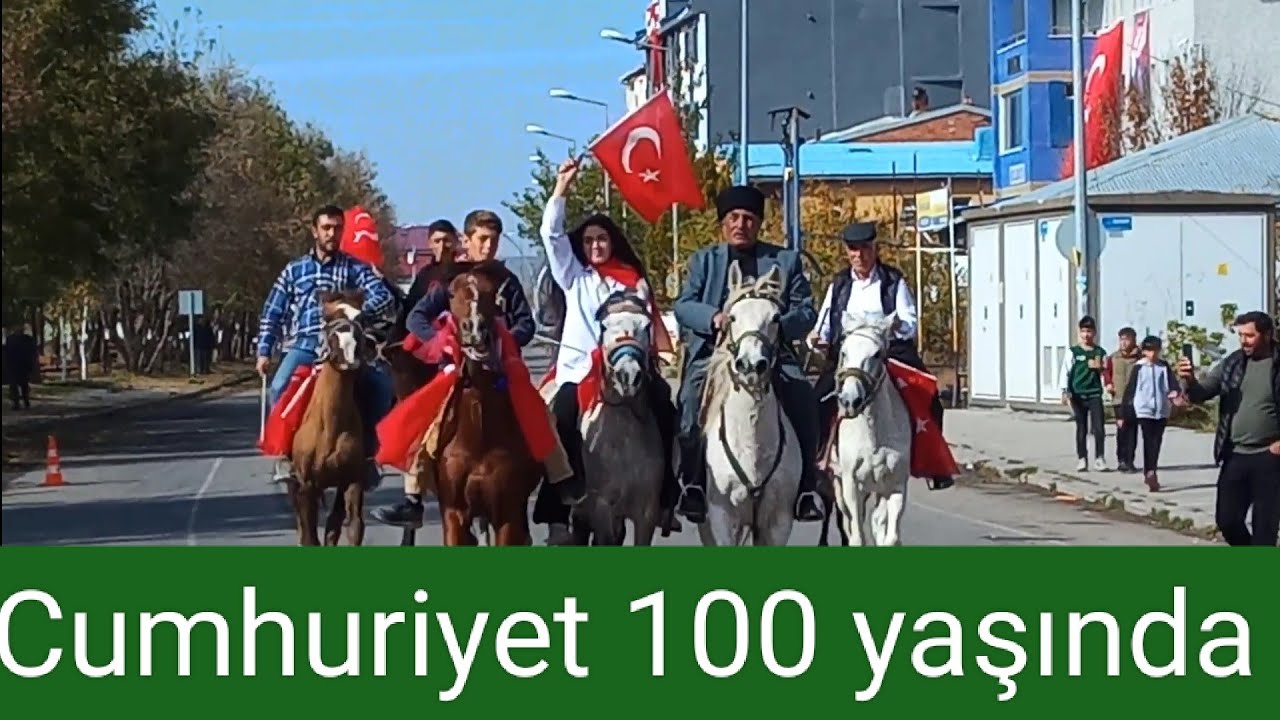 Cumhuriyetin 1. Asrı Coşkuyla Kutlandı, Kars Akyaka 29 Ekim 2023