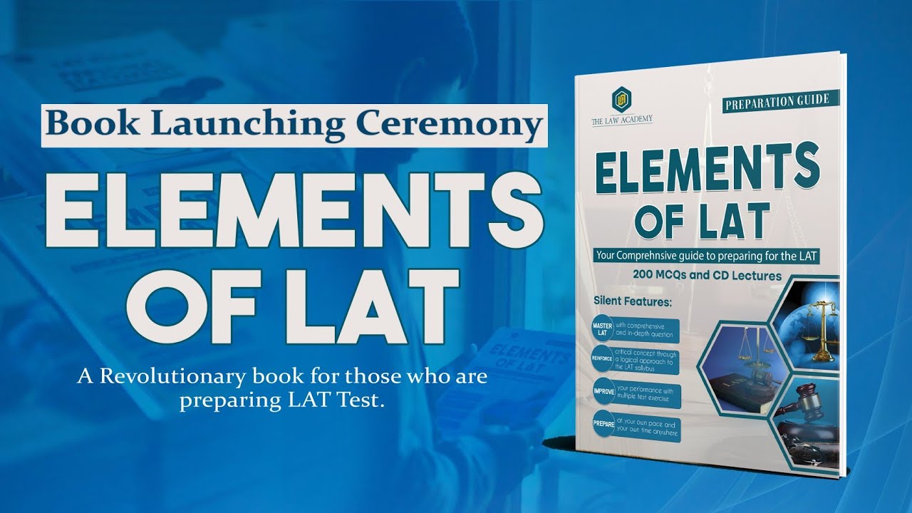 Best Book For LAT || Launching Ceremony || Elements Of LAT