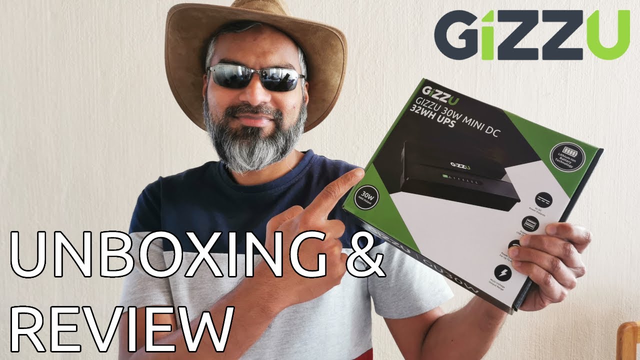 Gizzu 30w Mini DC UPS || Unboxing and Review