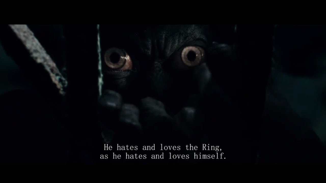 Gollum aka Smeagol The Lord of the Rings- The Fellowship of the Ring