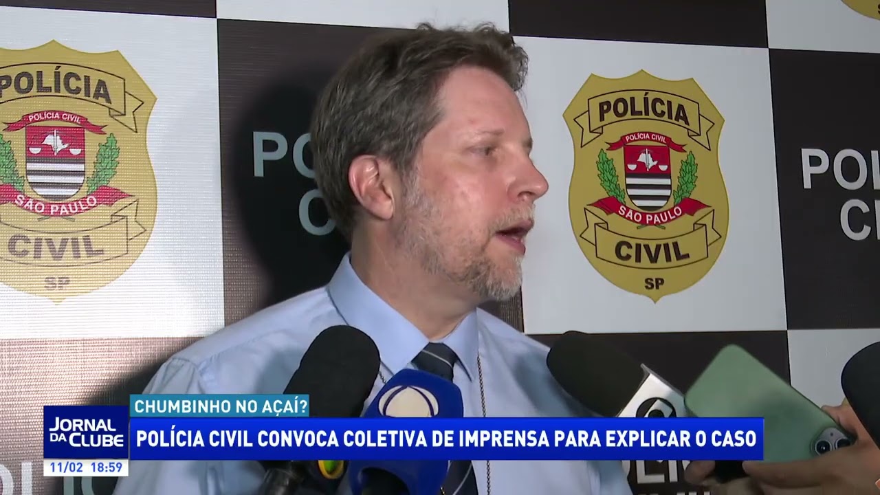 Polícia convoca coletiva de imprensa para explicar o caso - Jornal da Clube 2ª Edição (11/02/2026)