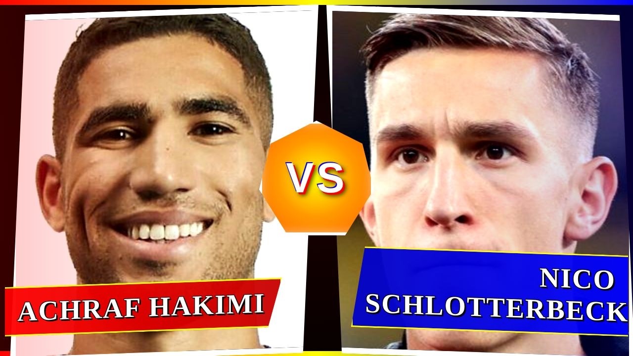 Achraf Hakimi vs Nico Schlotterbeck - Who's Better? ⚽